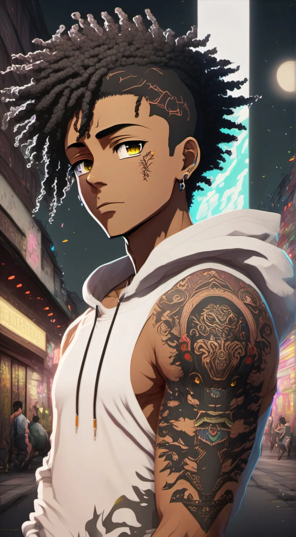 ai character: Kai background