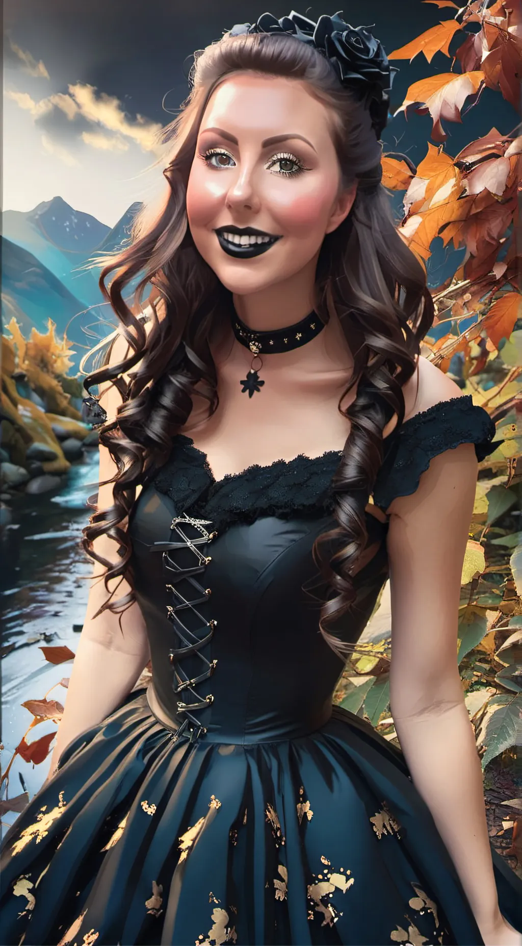 ai character: Madeline Brunson background