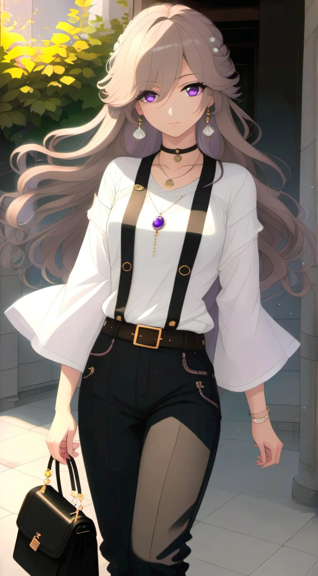 ai character: Diana  background