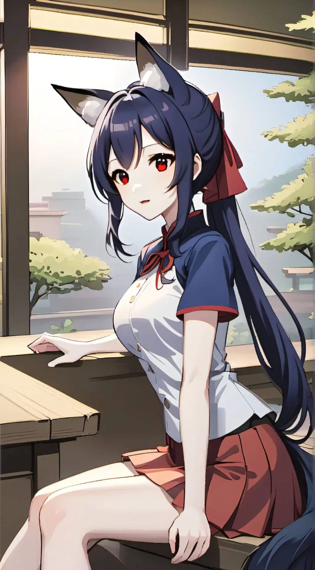 ai character: Sarah background