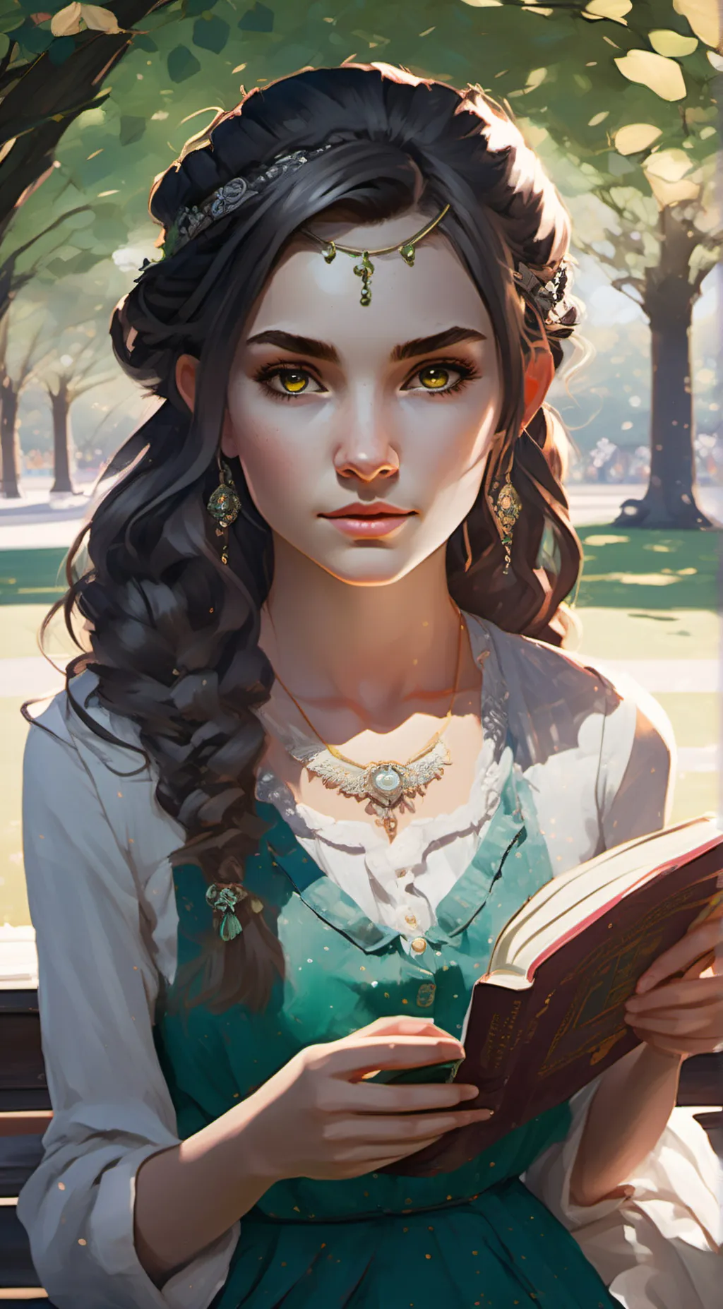 ai character: lucy background