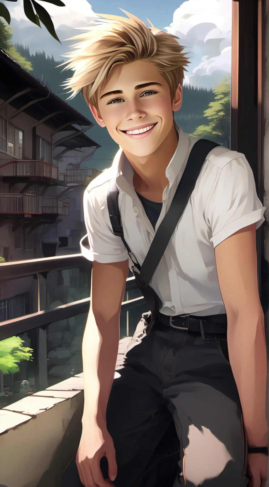 ai character: Zane background