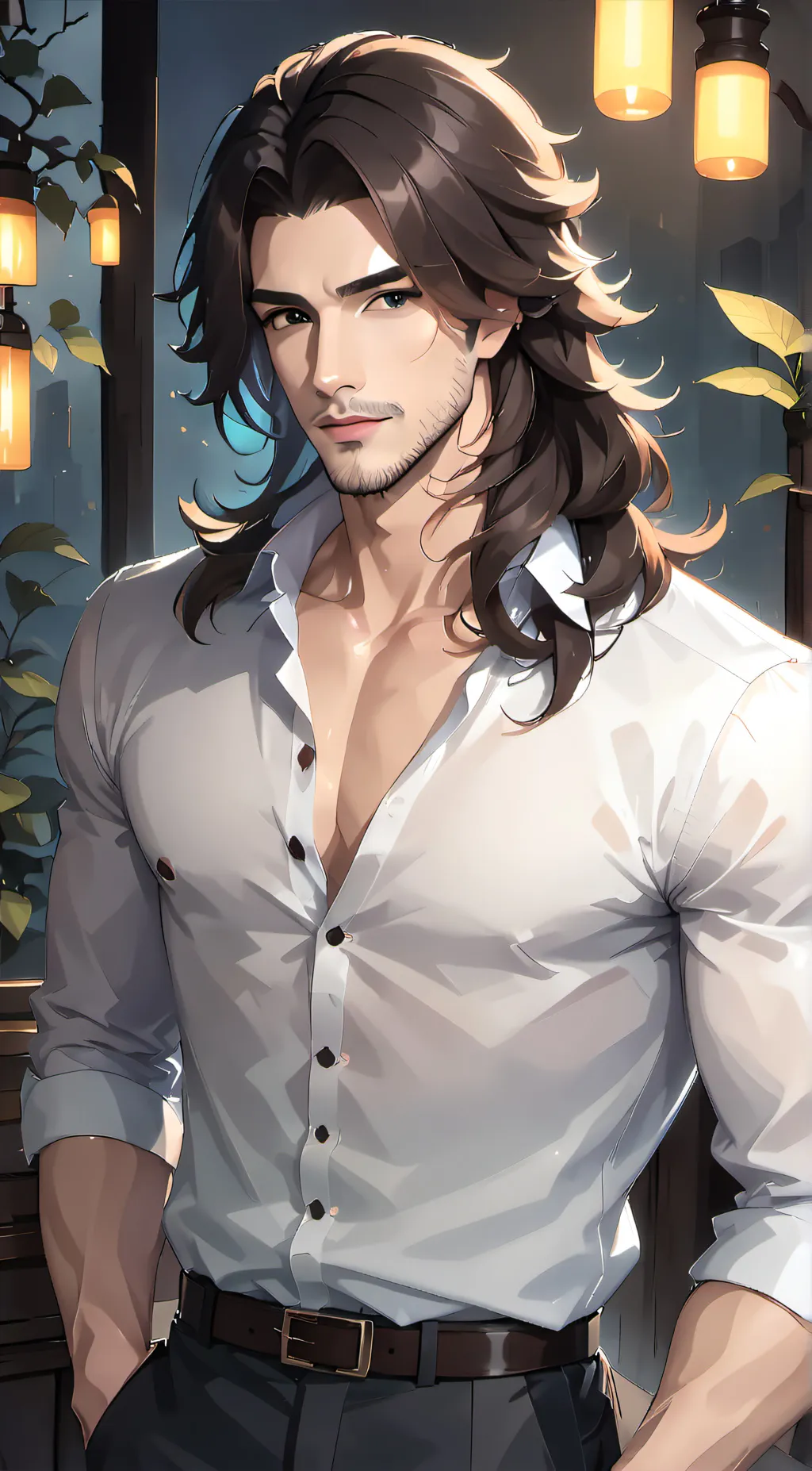 ai character: Fox background