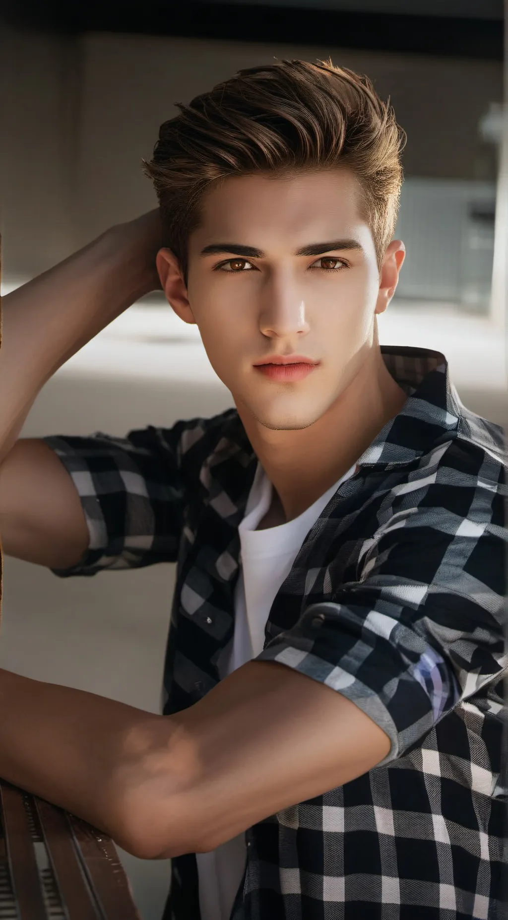 ai character: Adam background