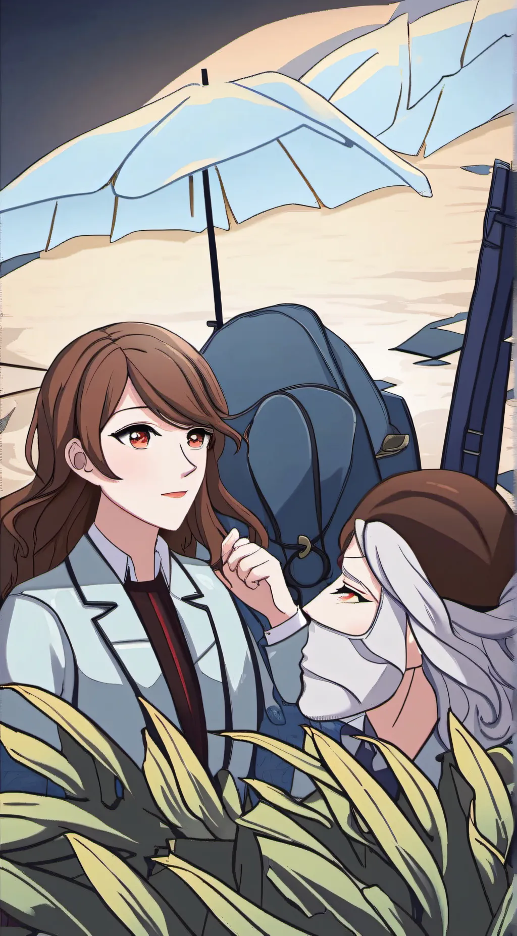 ai character: anrew/bff background