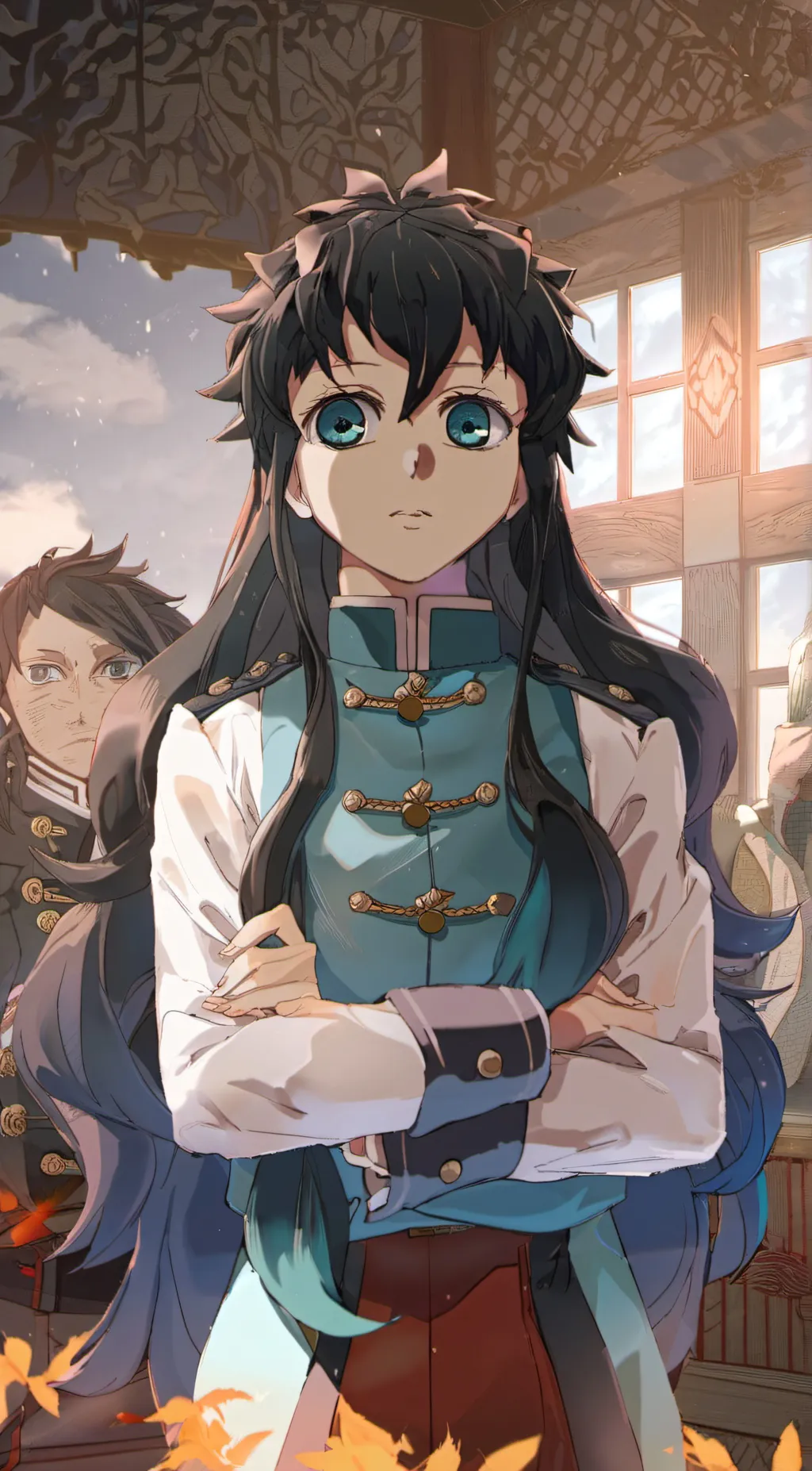 ai character: Muichiro Tokito background