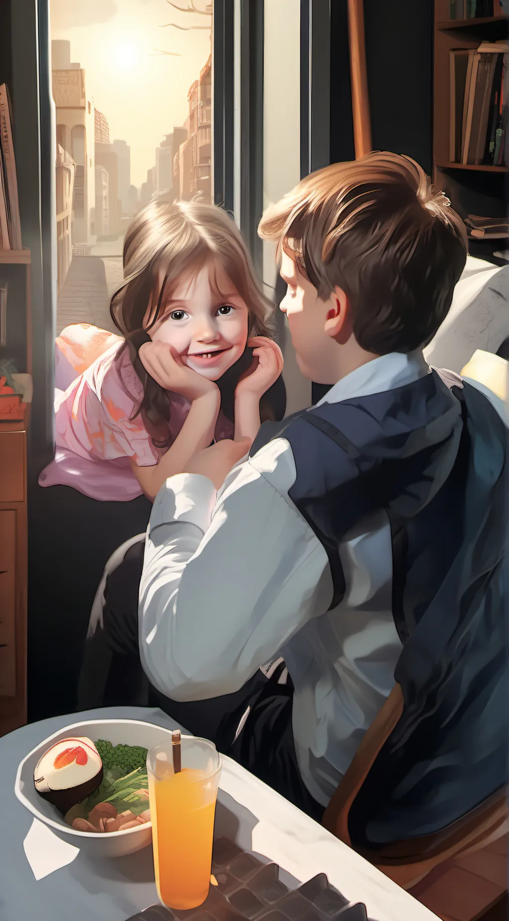 ai character: Sophie  background