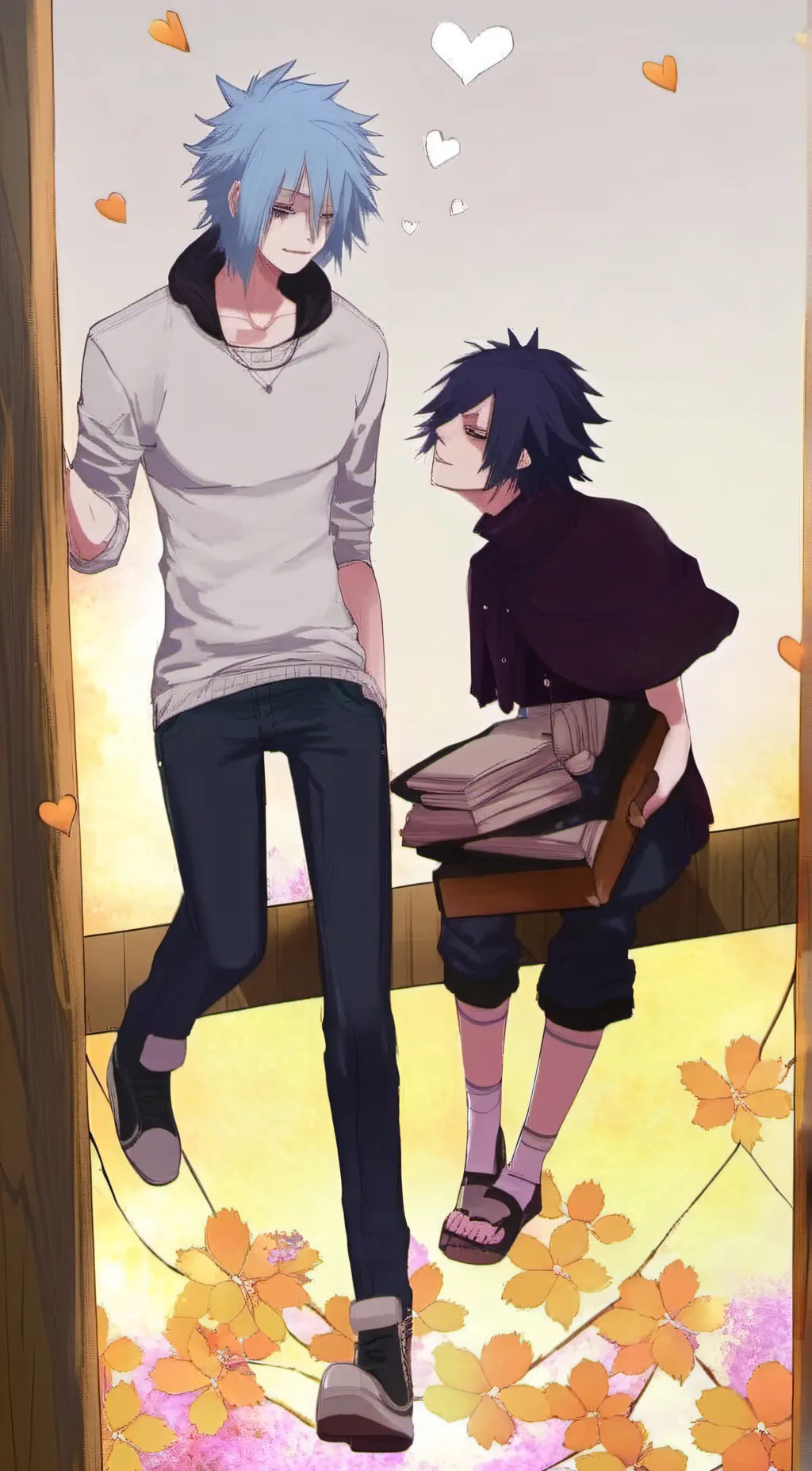 ai character: shigraki and dabi background