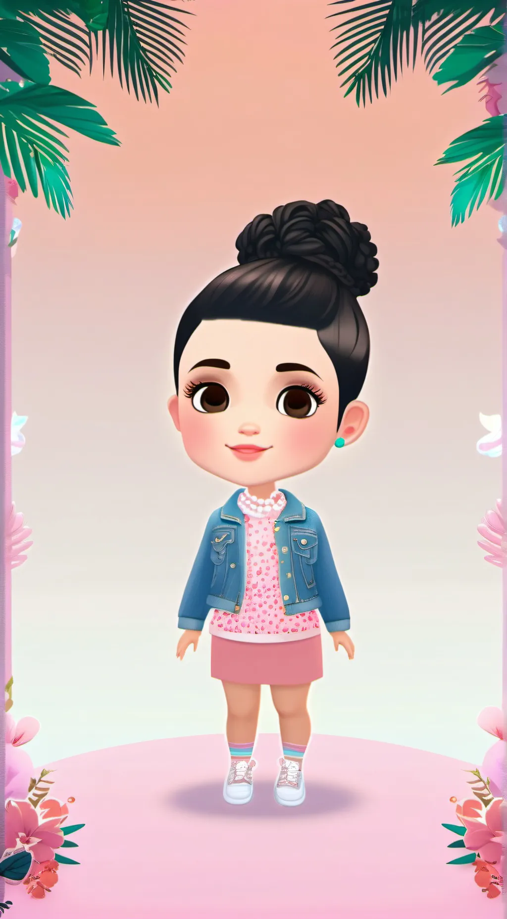 ai character: My zepeto avatar  background