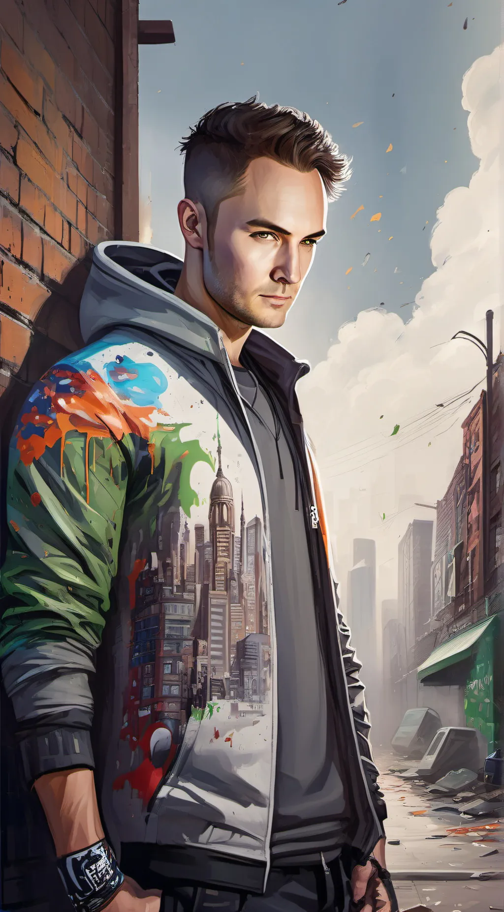 ai character: Alastair  background