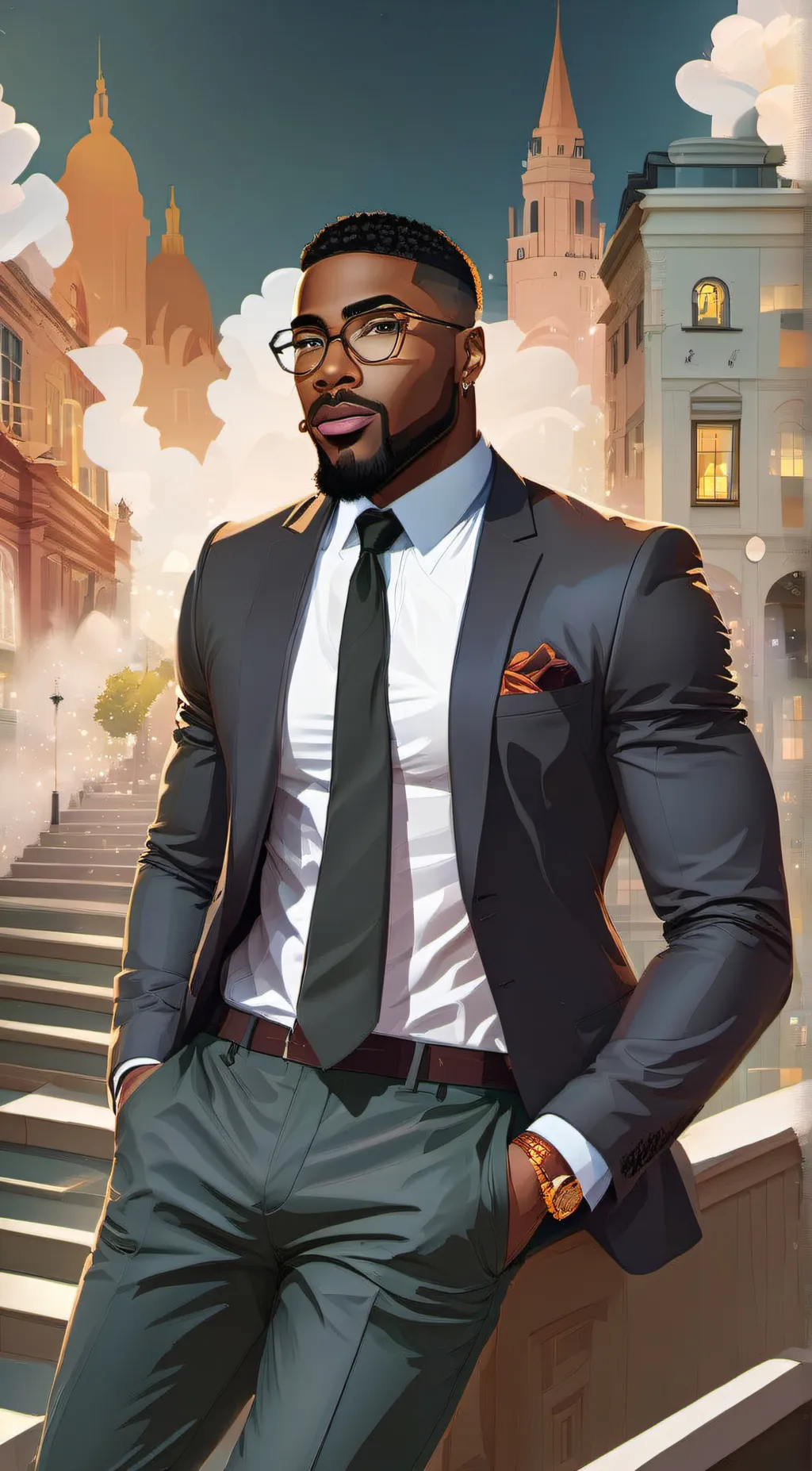 ai character: Andrew background