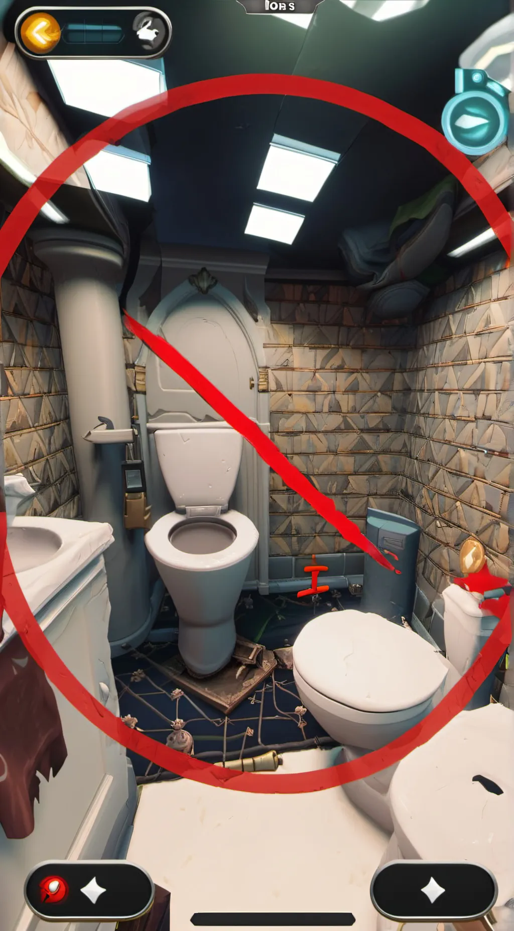 ai character: 🚽Parasite Toilet🚽 background