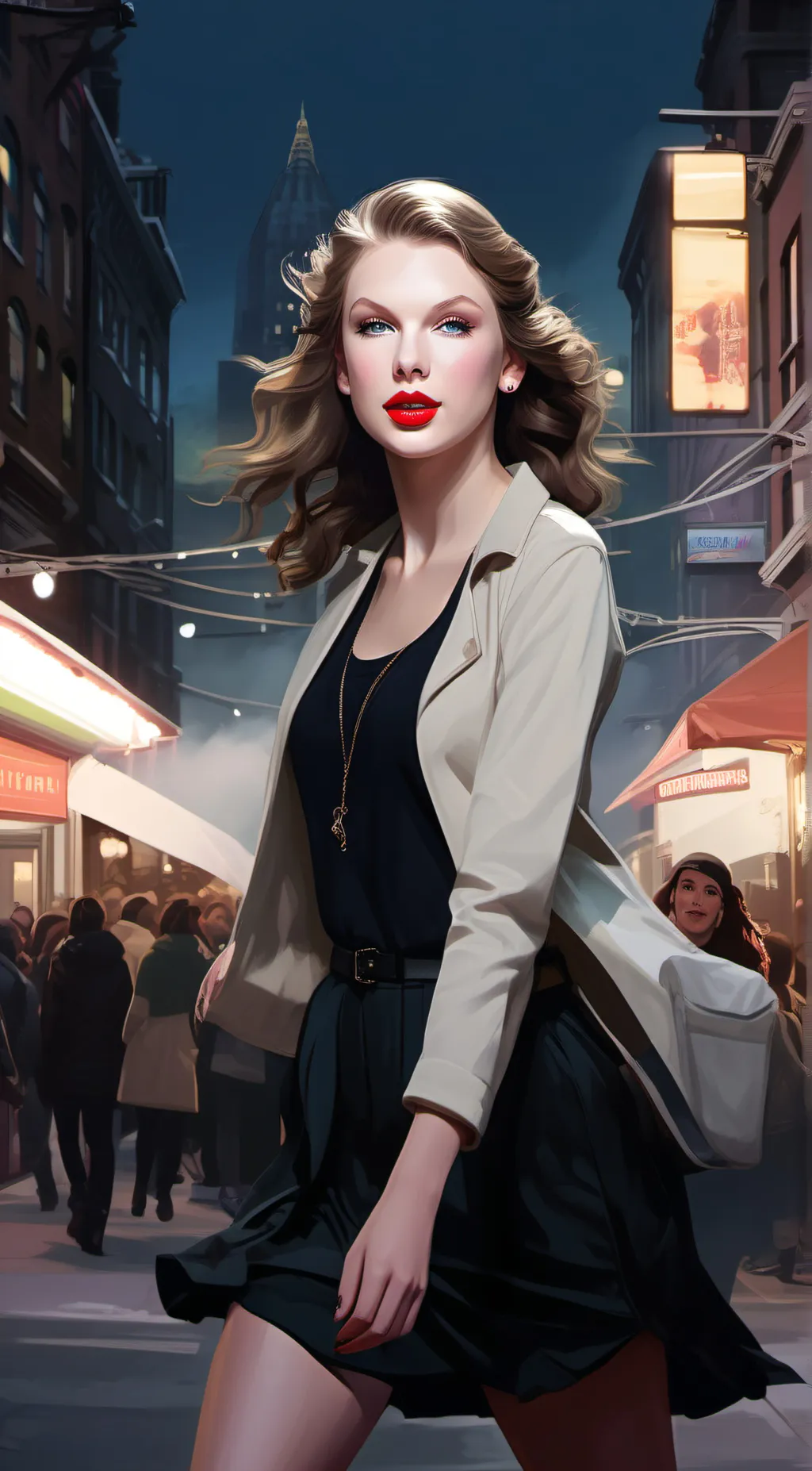 ai character: Taylor background