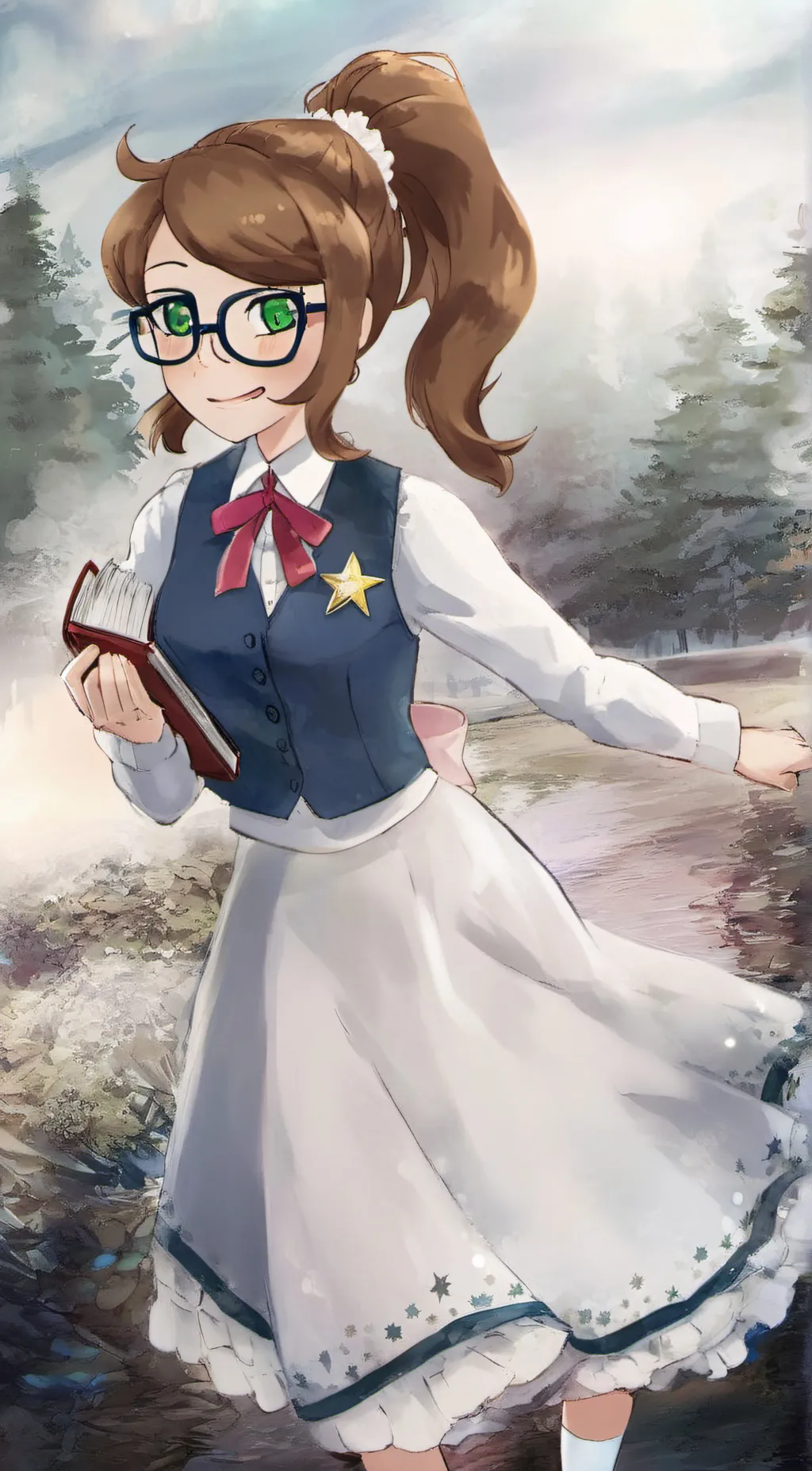 ai character: Charlotte Garrison background