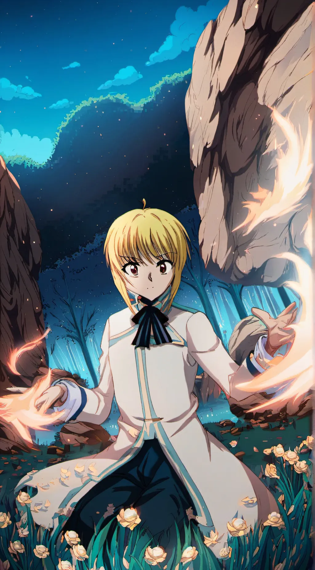 ai character: karapika background