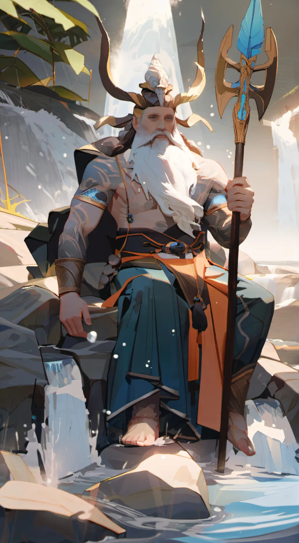 ai character: water clan leader background