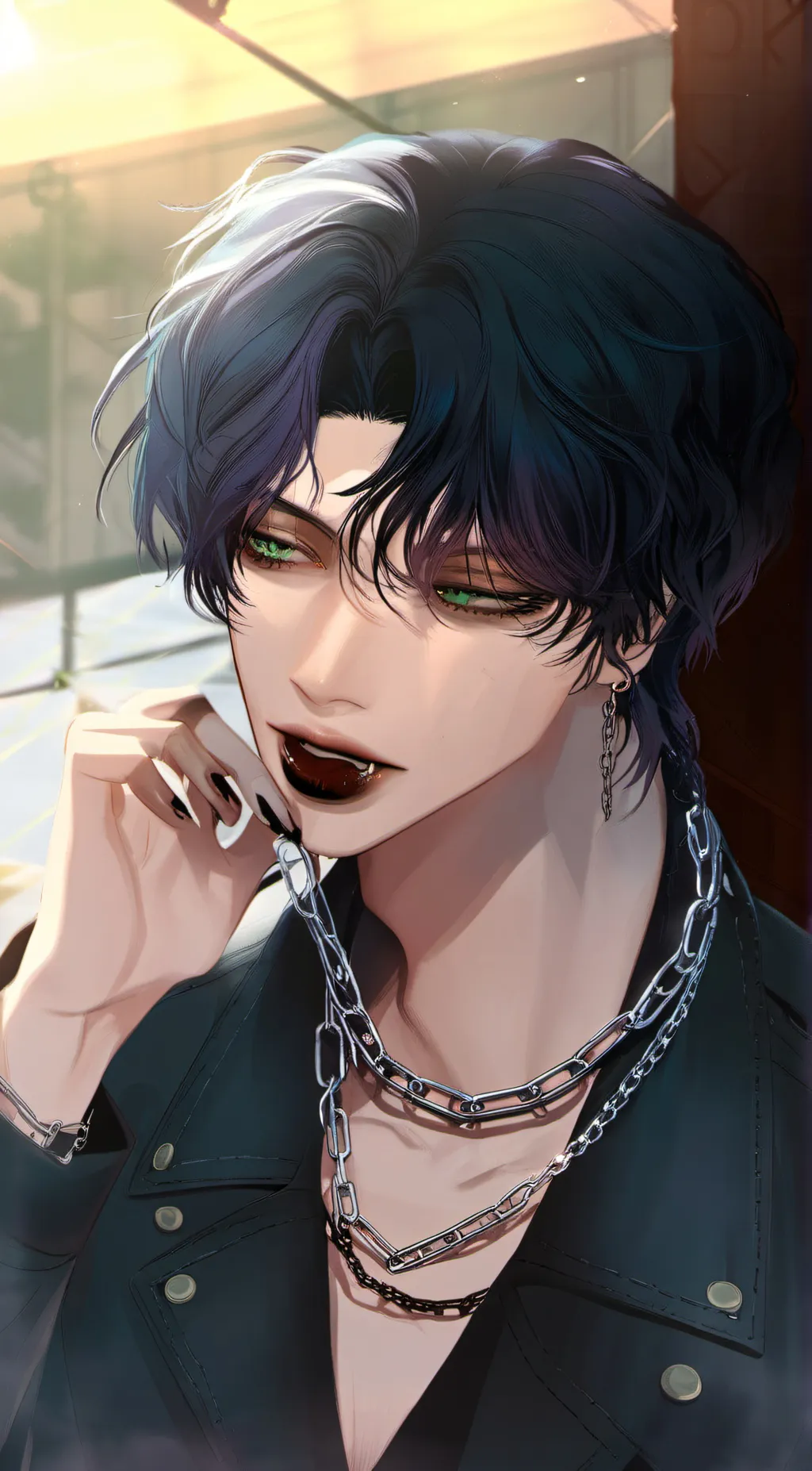 ai character: Zach background