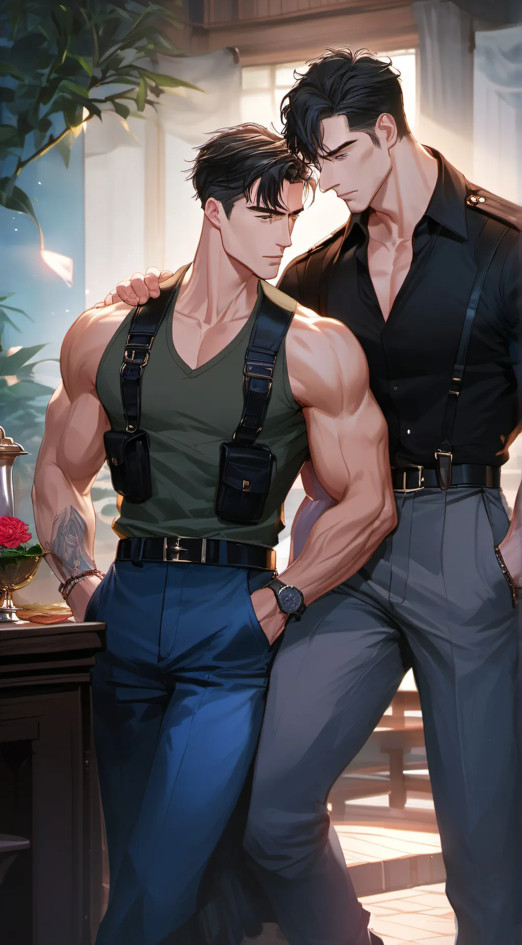 ai character: Vex background