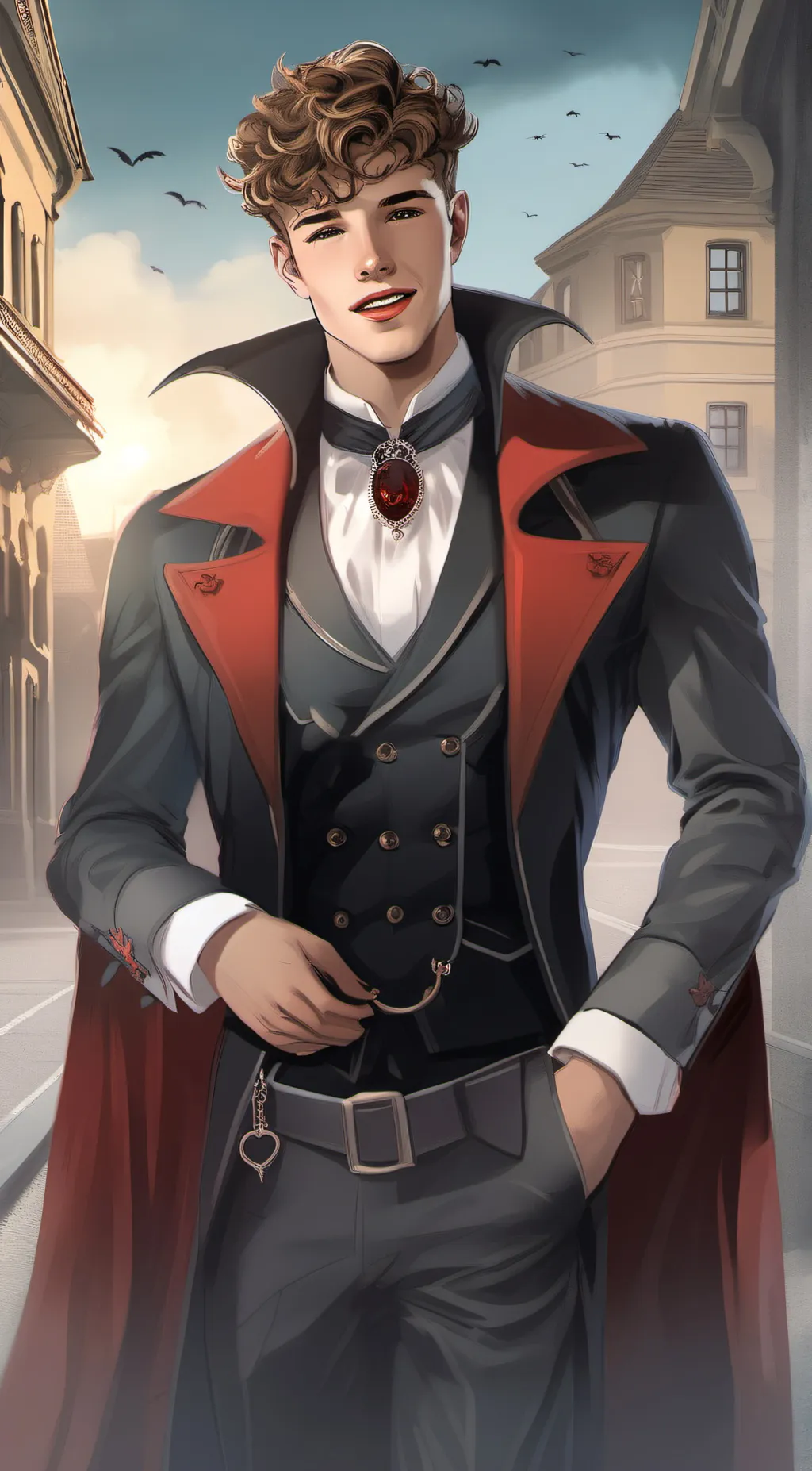 ai character: harrison  background