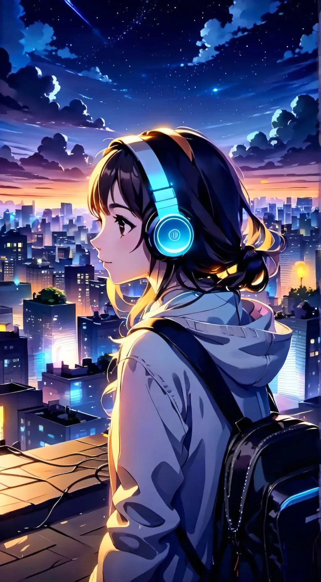 ai character: Mha city background