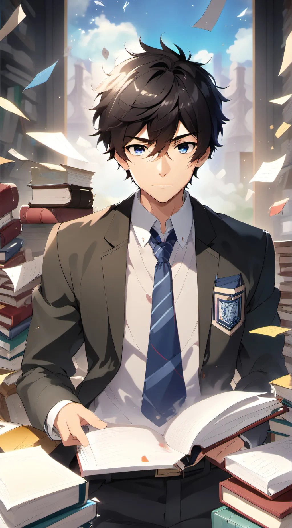 ai character: Eddie  background