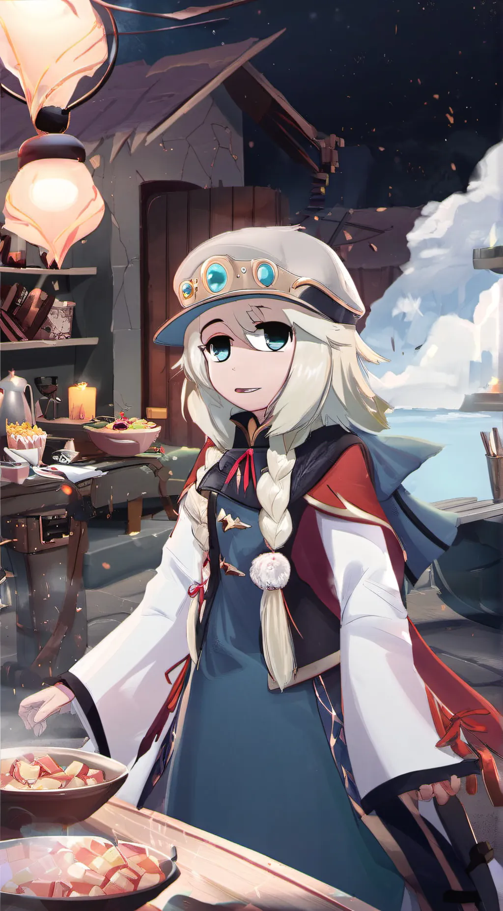 ai character: Starla  background