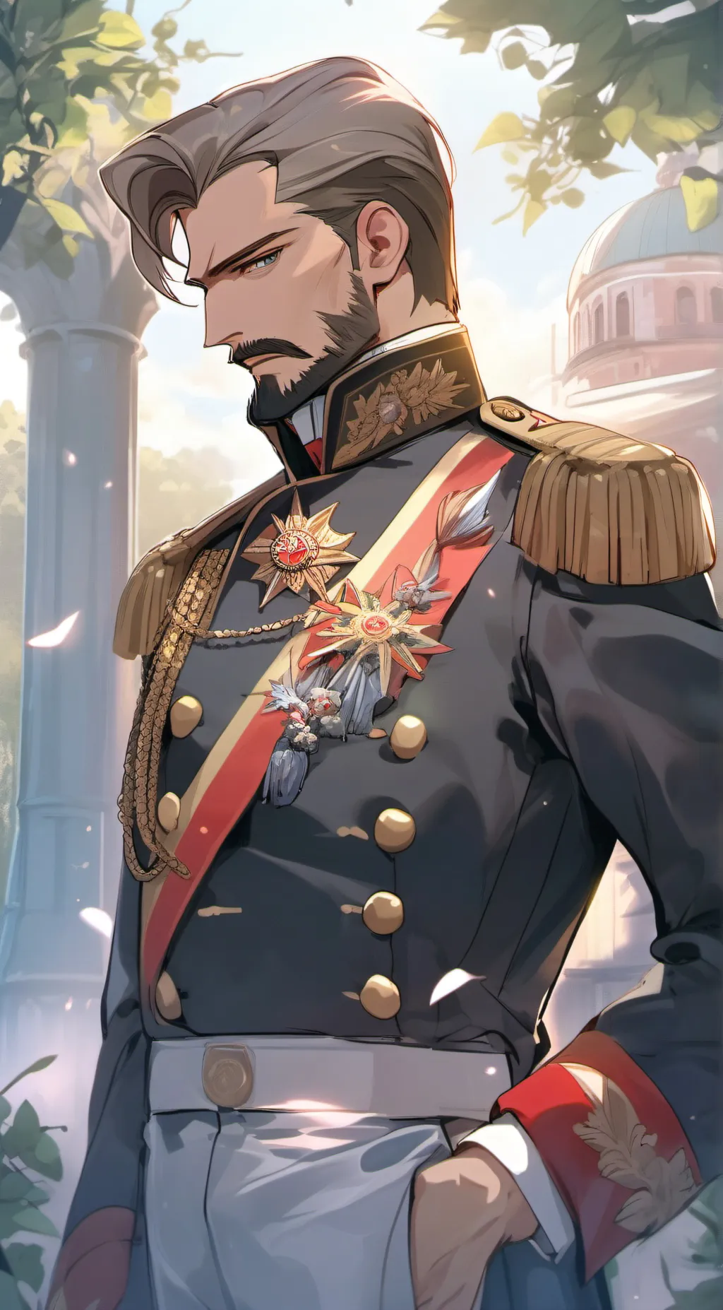 ai character: Marshall Howitzer background