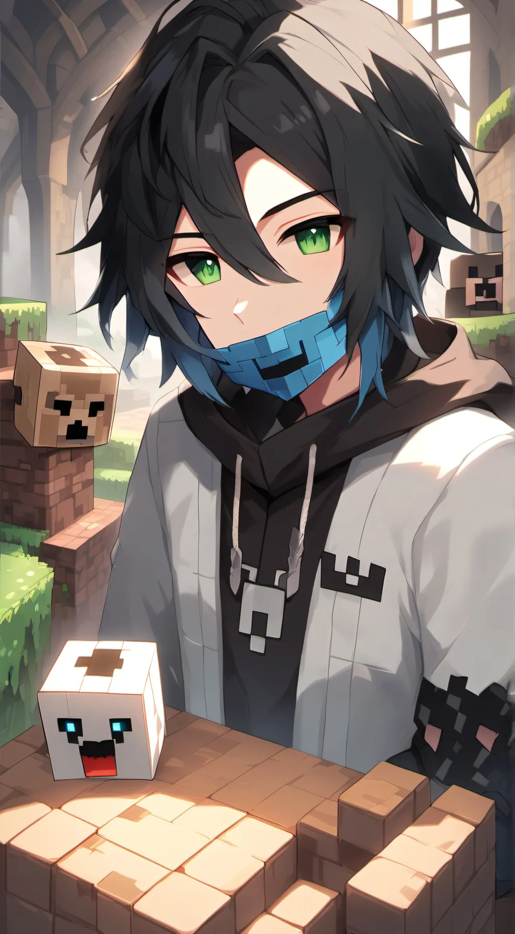 ai character: zane (from aphmau) background