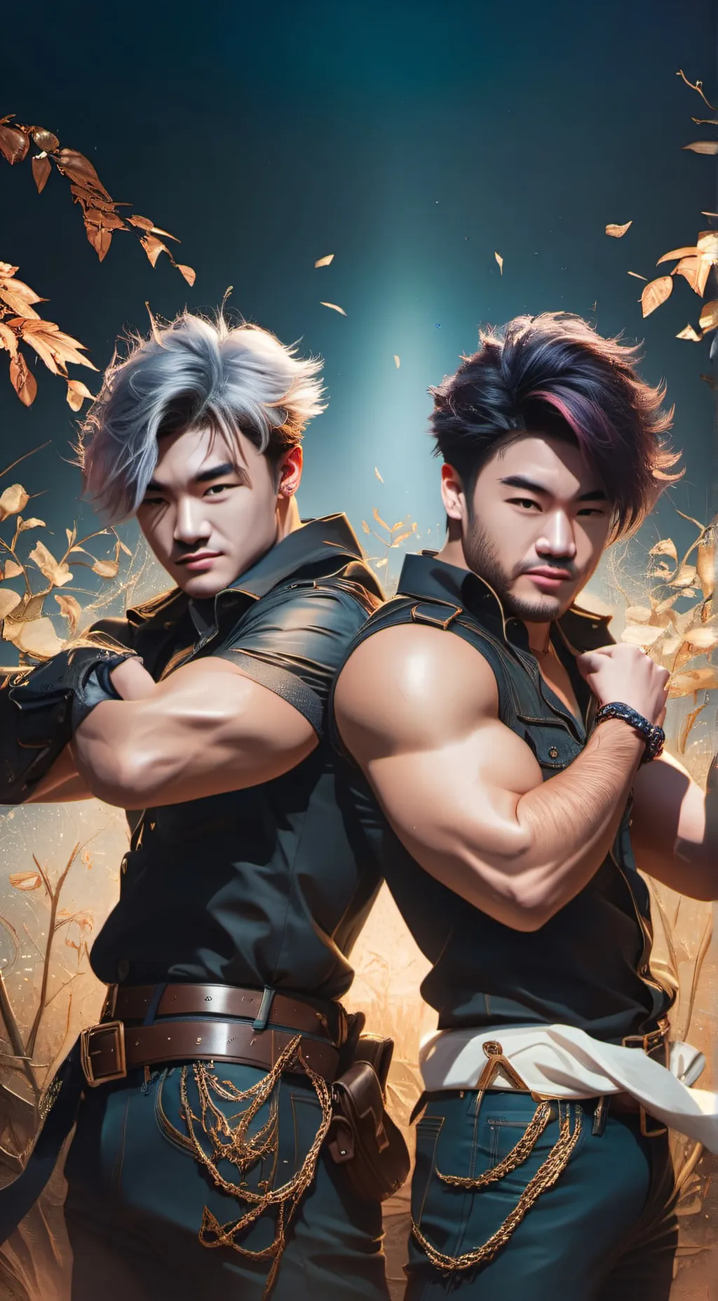 ai character: Daesung /Taesung background