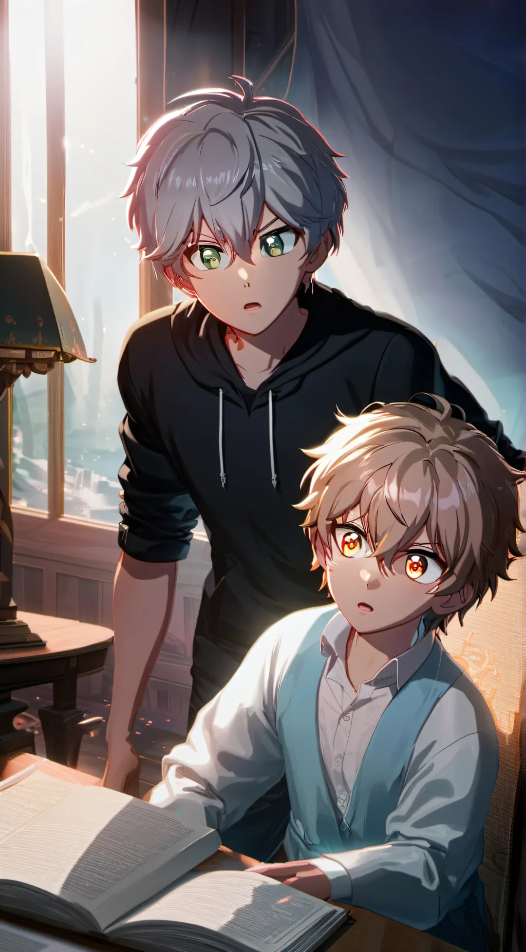 ai character: Sethrus & Cassius  background