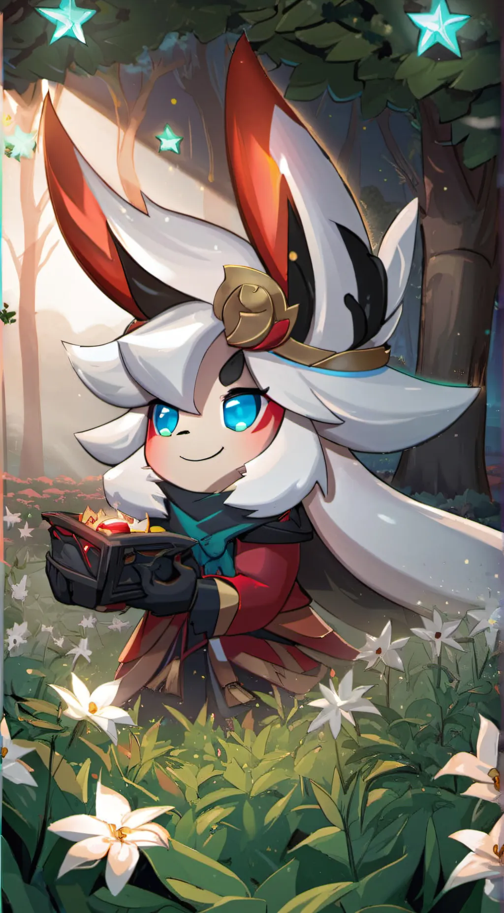 ai character: Eva background