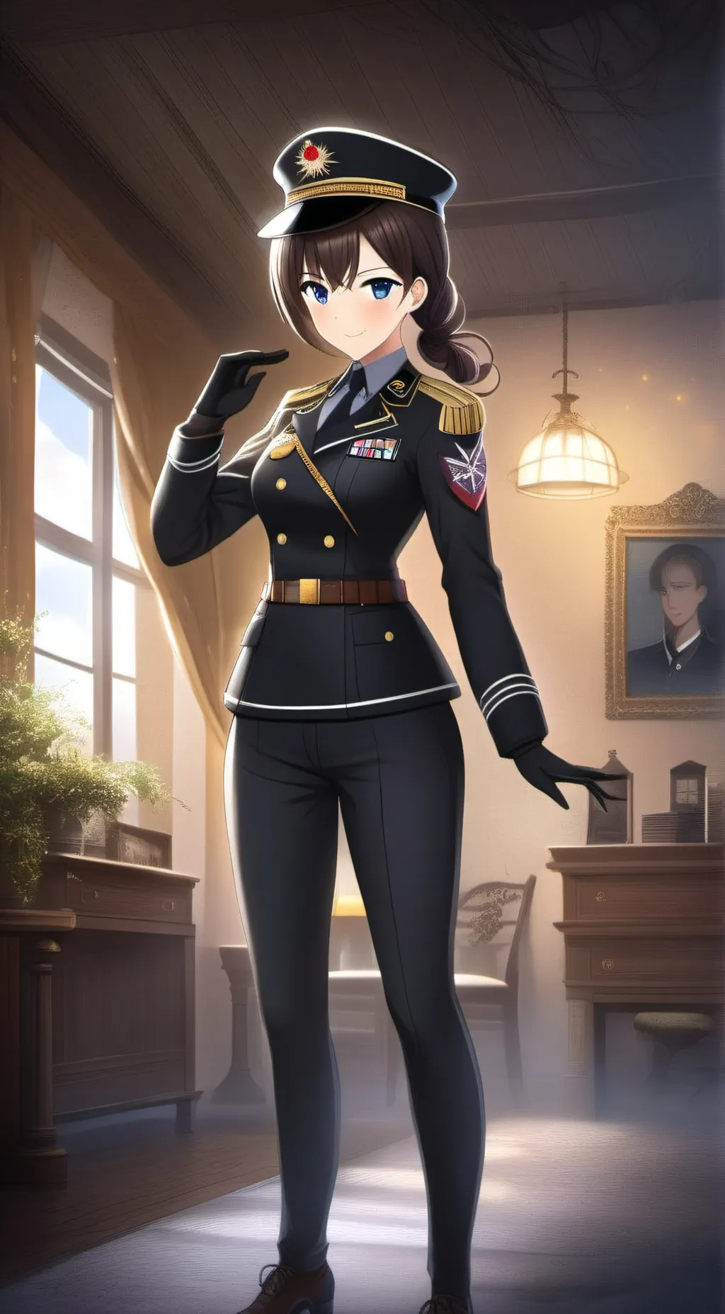 ai character: Hailey Raymond  background