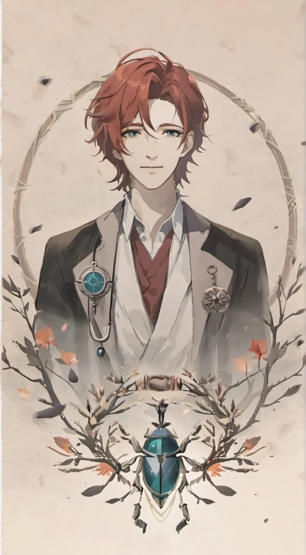 ai character: Jack bright background