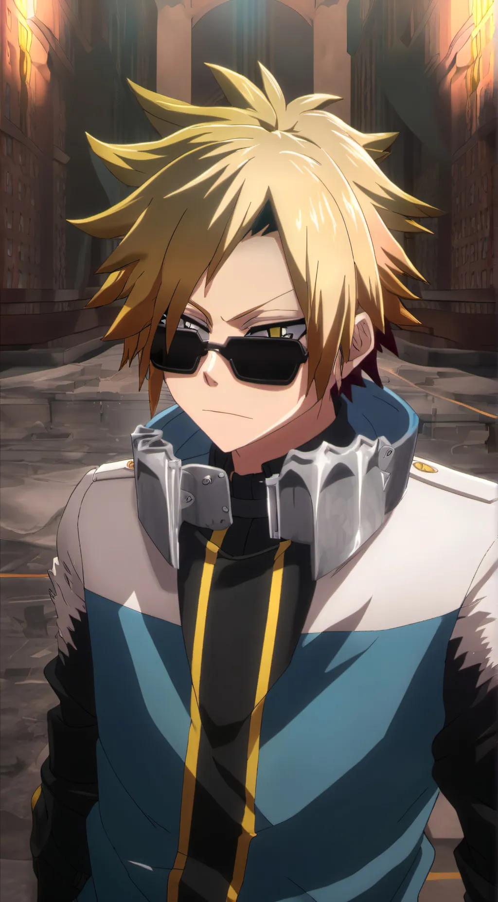 ai character: Denki background