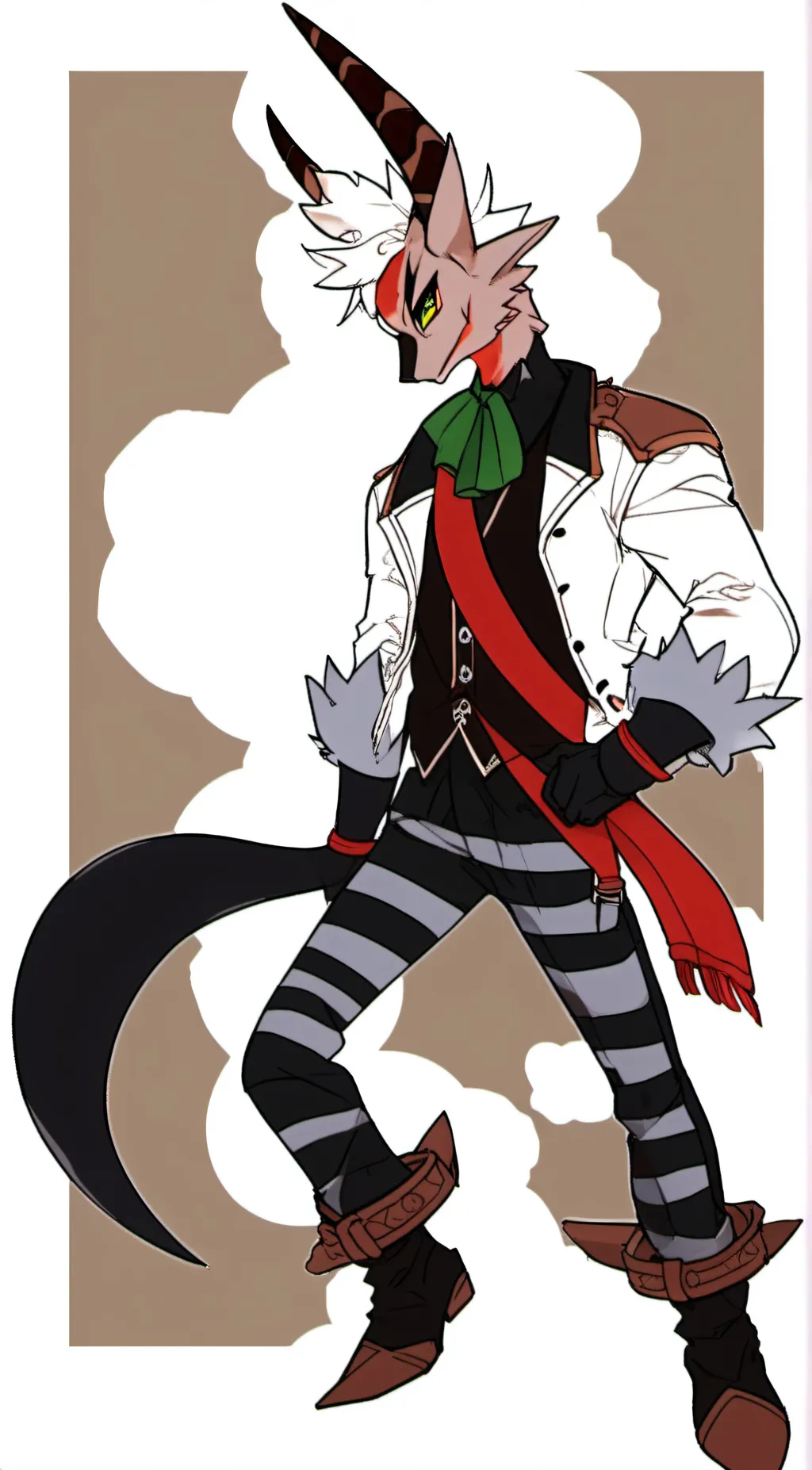 ai character: Striker background