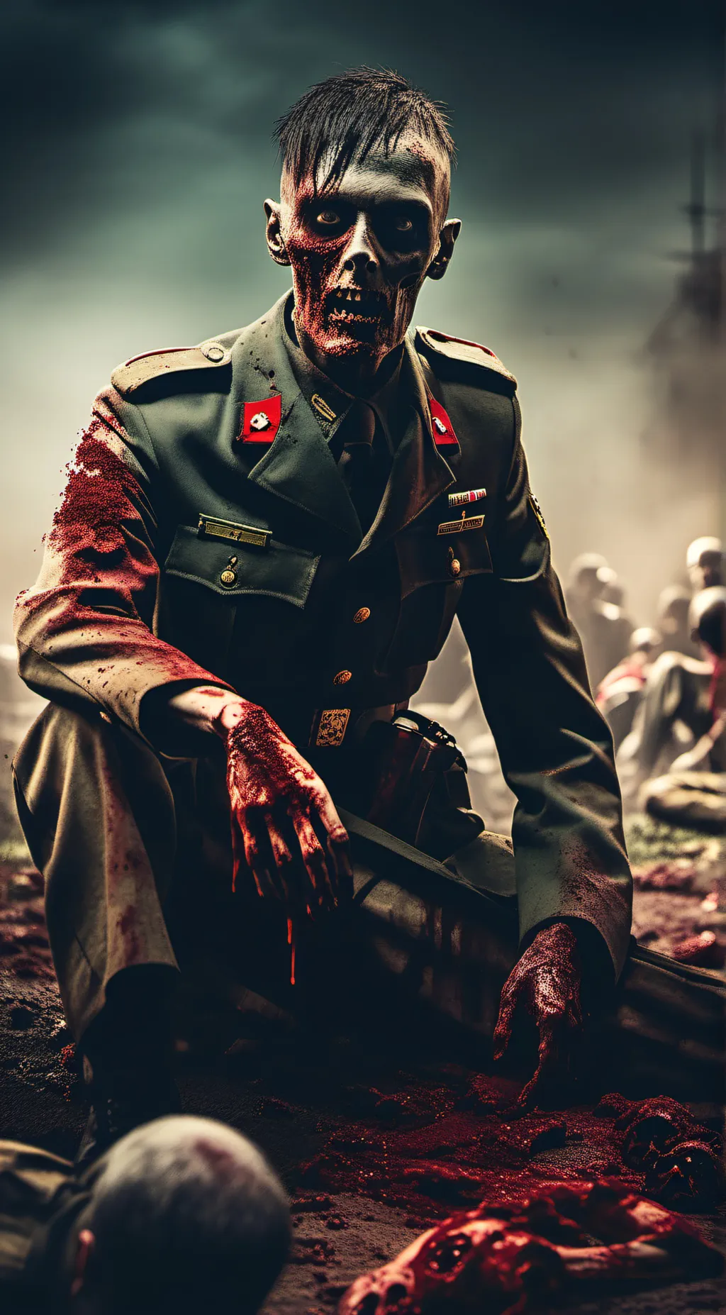 ai character: Zombies  background