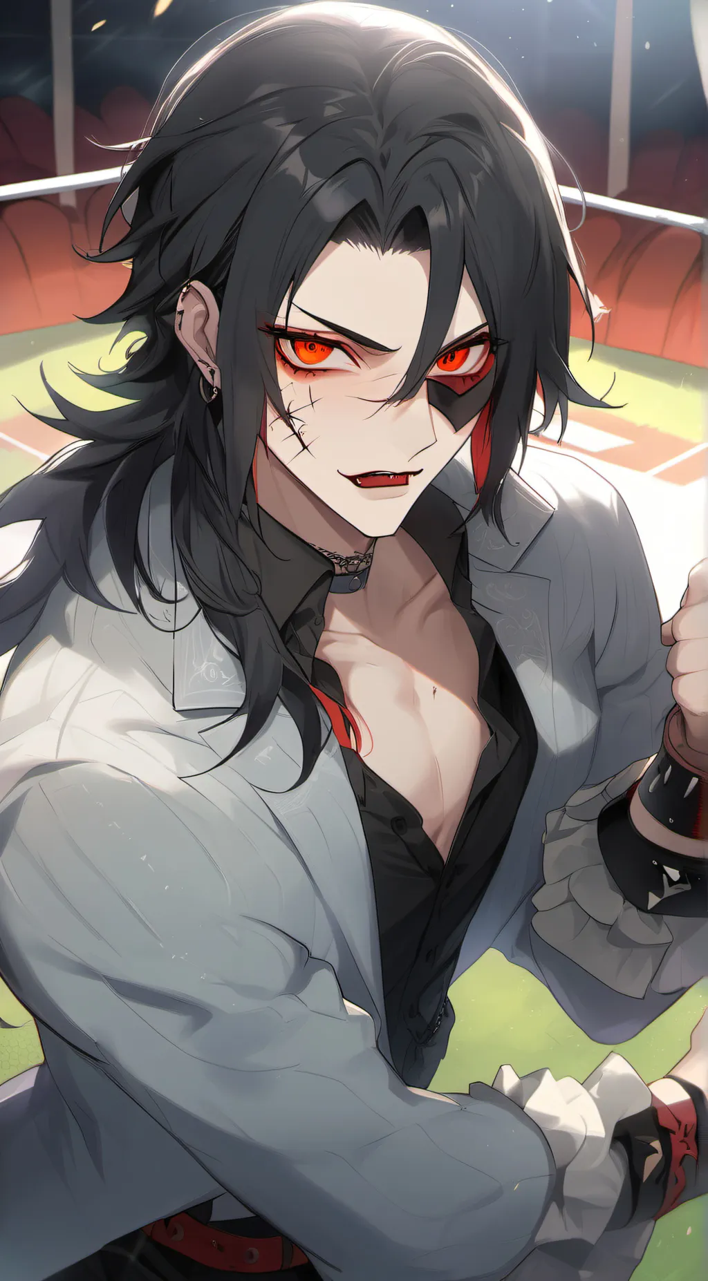 ai character: Ghost (Harvey) background