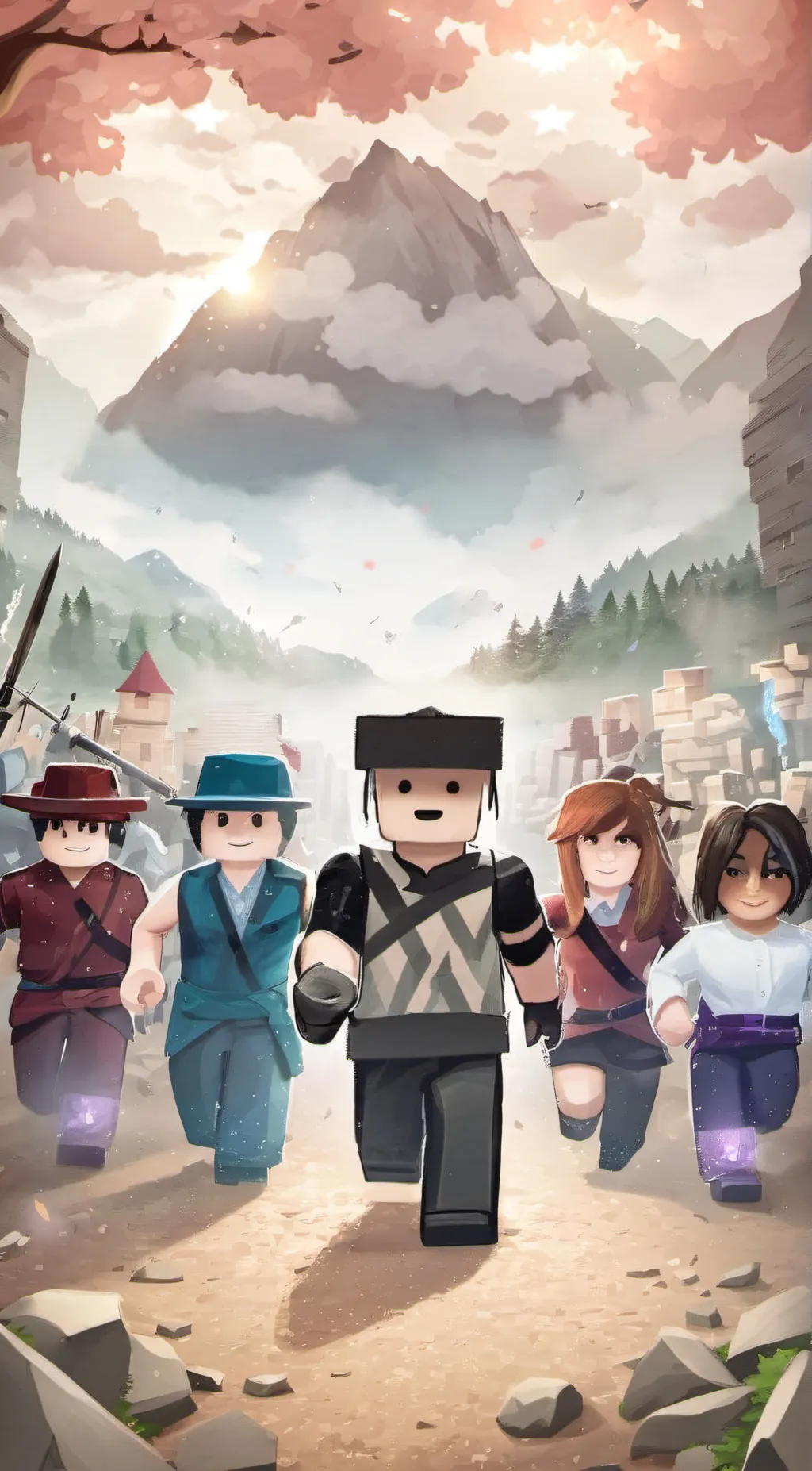 ai character: Toilet defense background