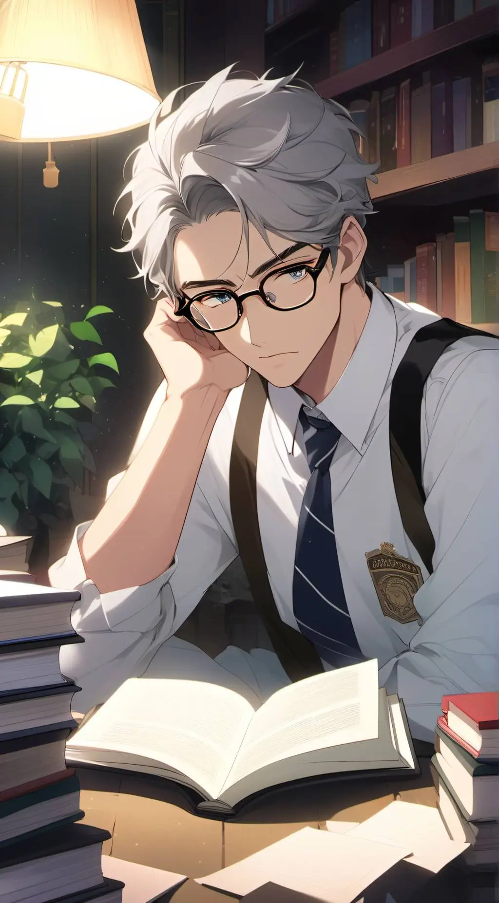 ai character: William  background