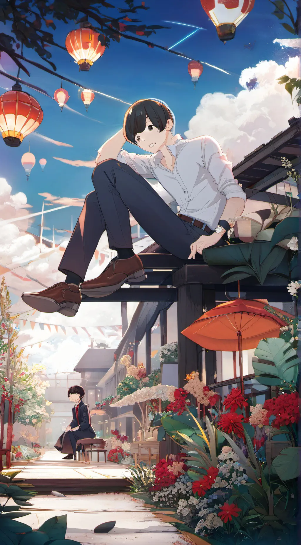 ai character: jake sim background