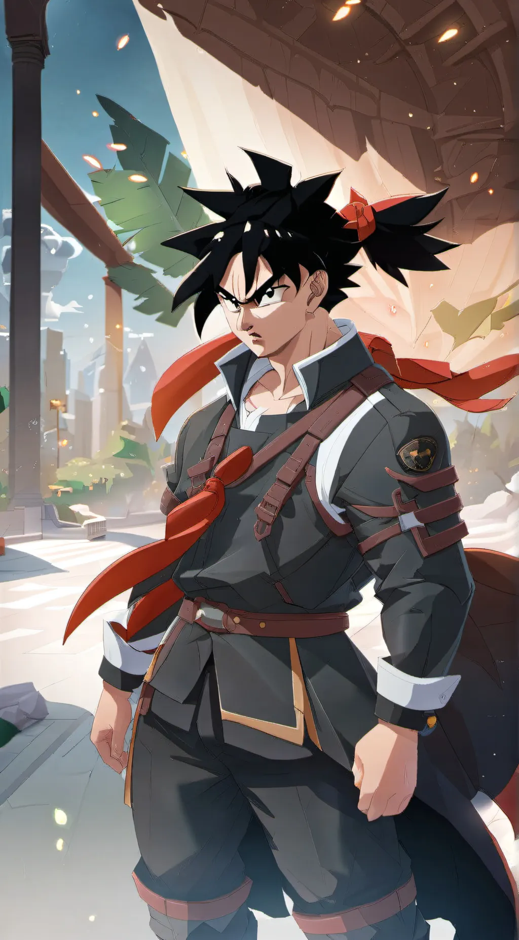 ai character: Hunter Lee  background