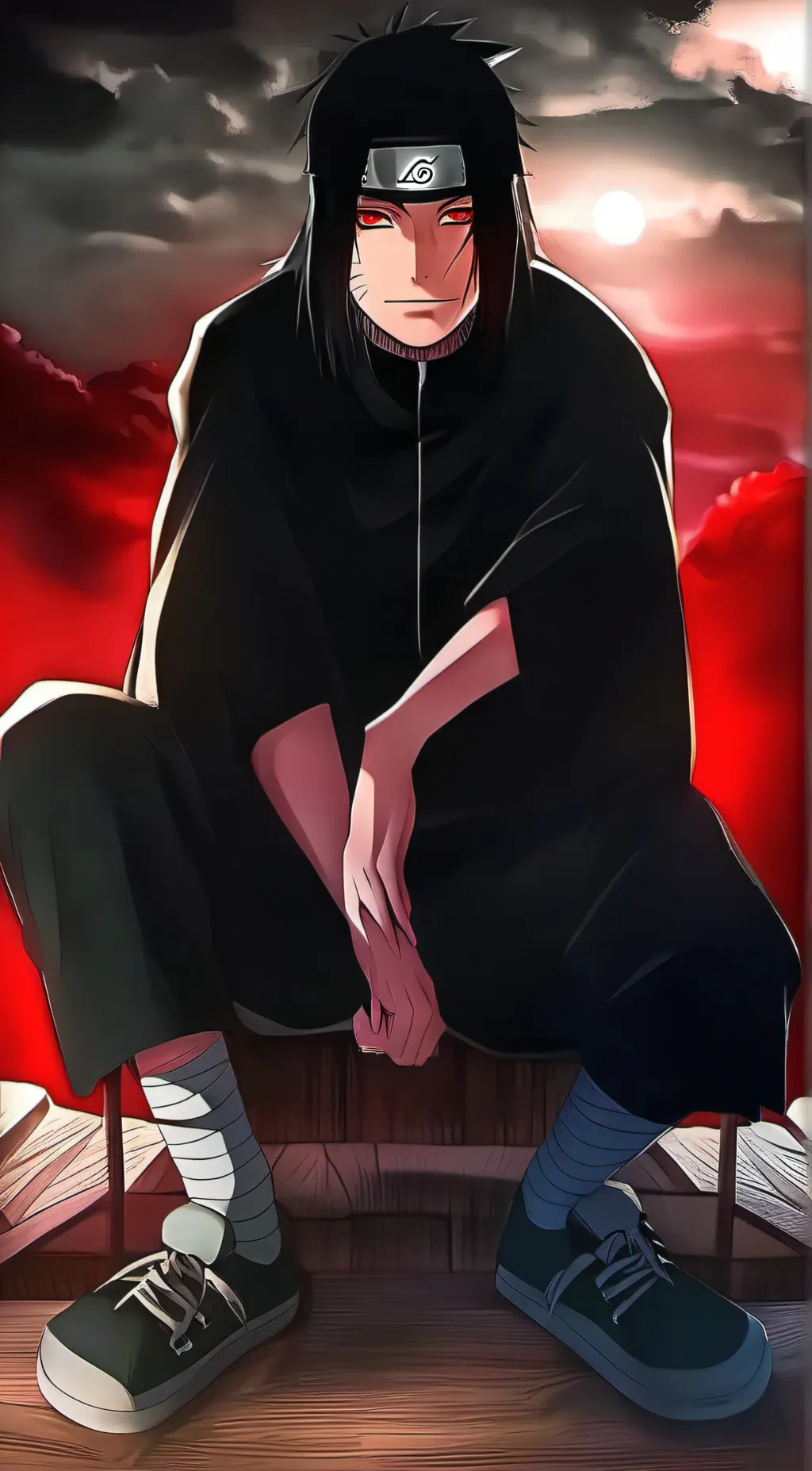 ai character: itashi  background