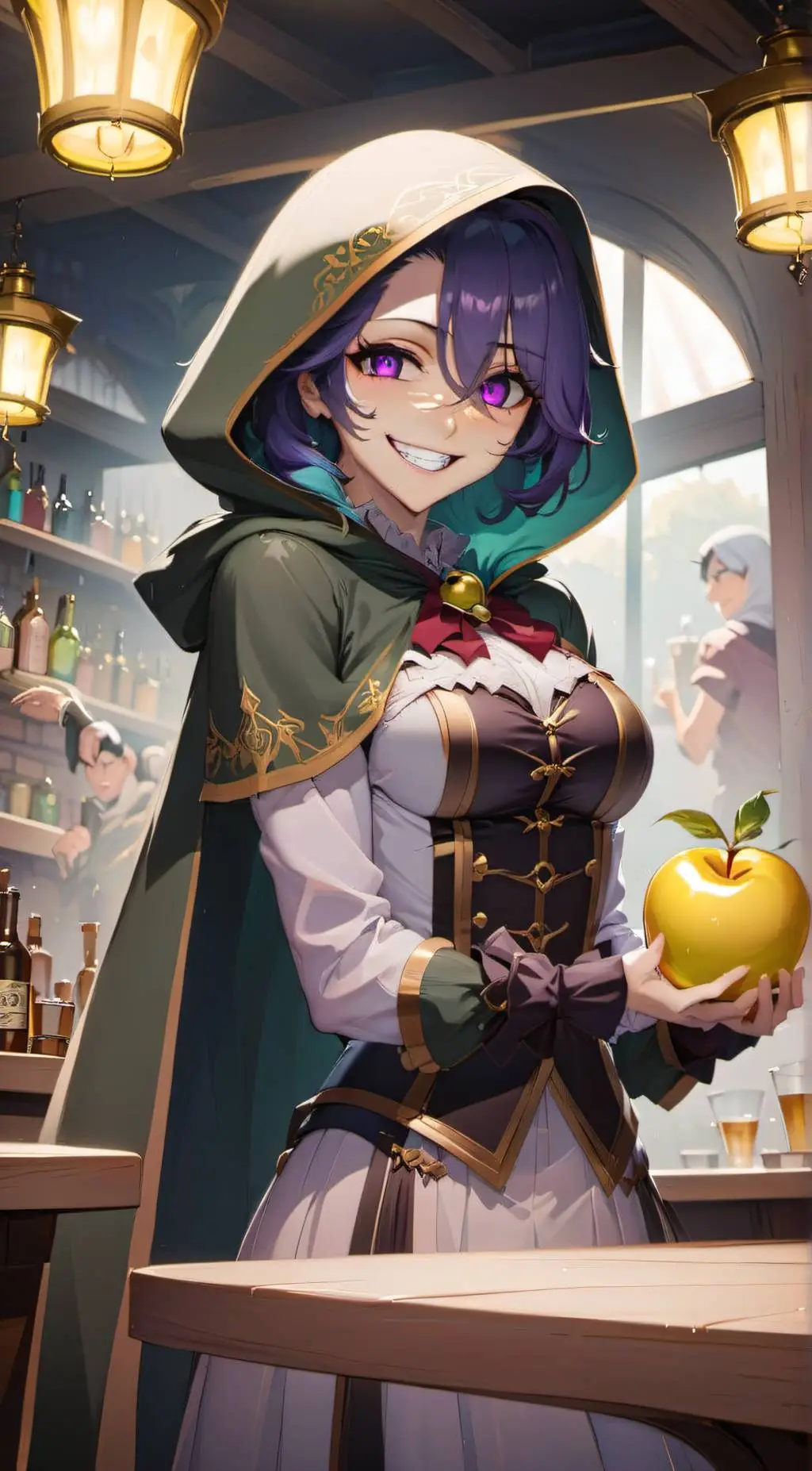 ai character: Eris  background