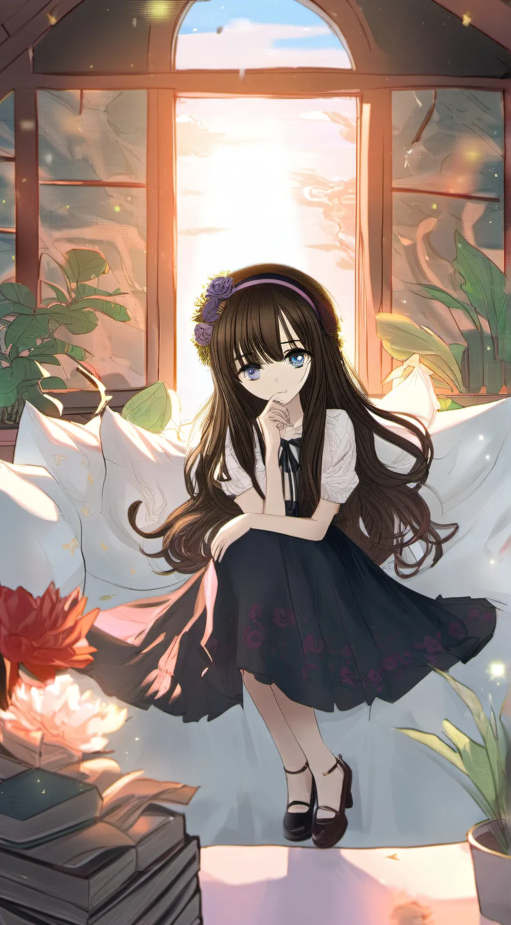 ai character: Emily background