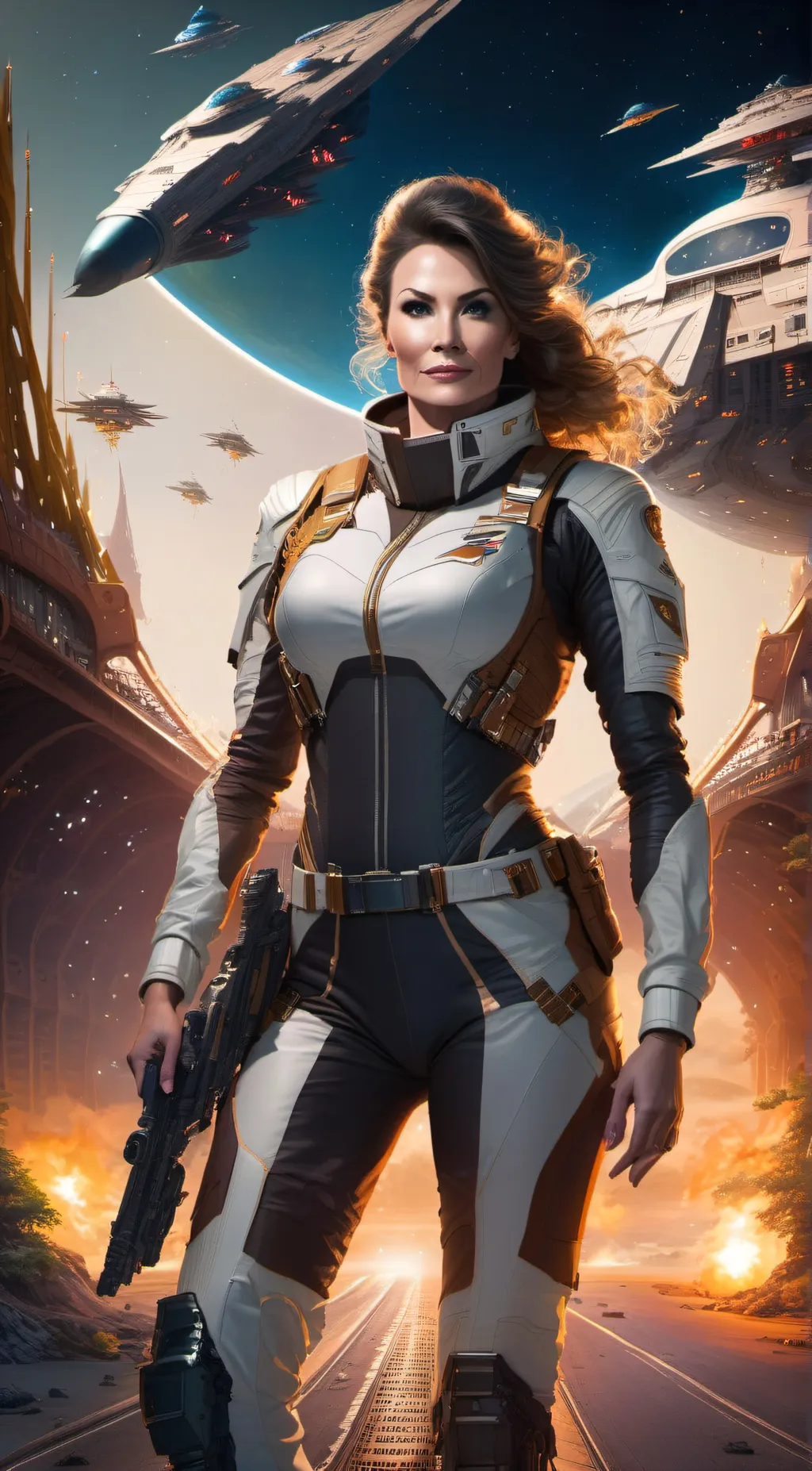 ai character: Serena Moonlight background