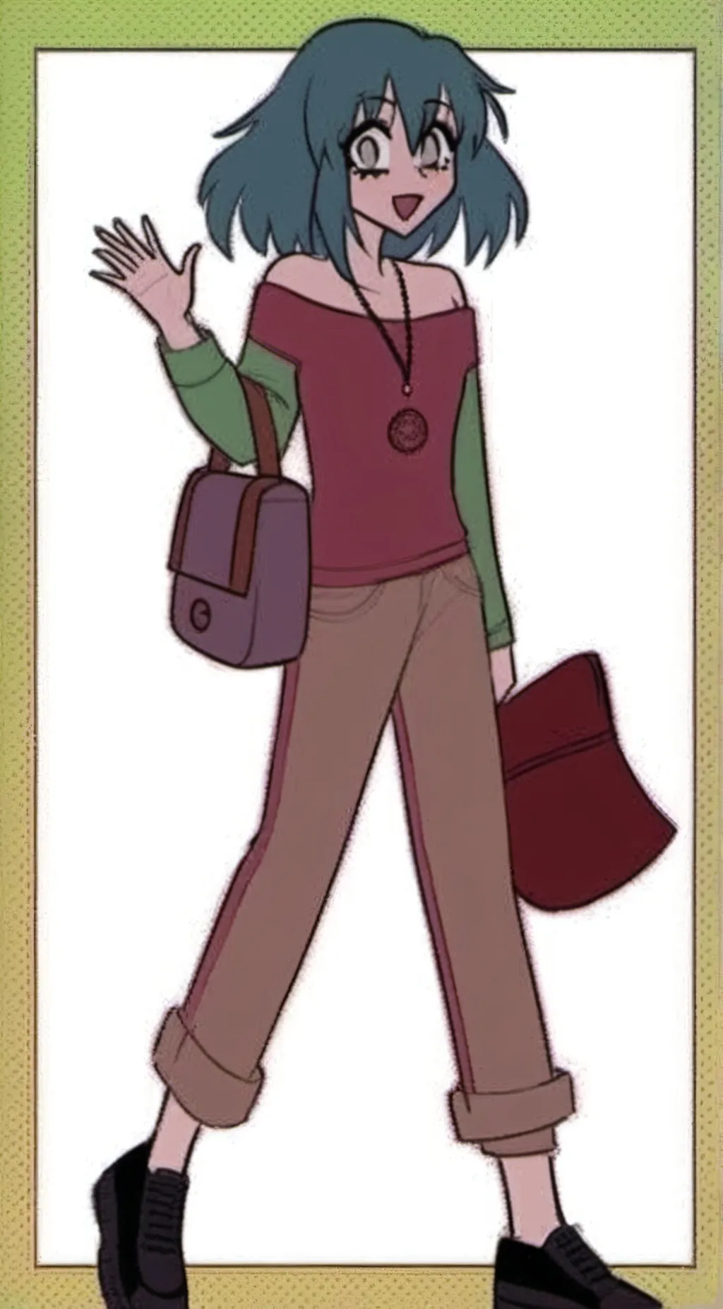 ai character: Lacey background