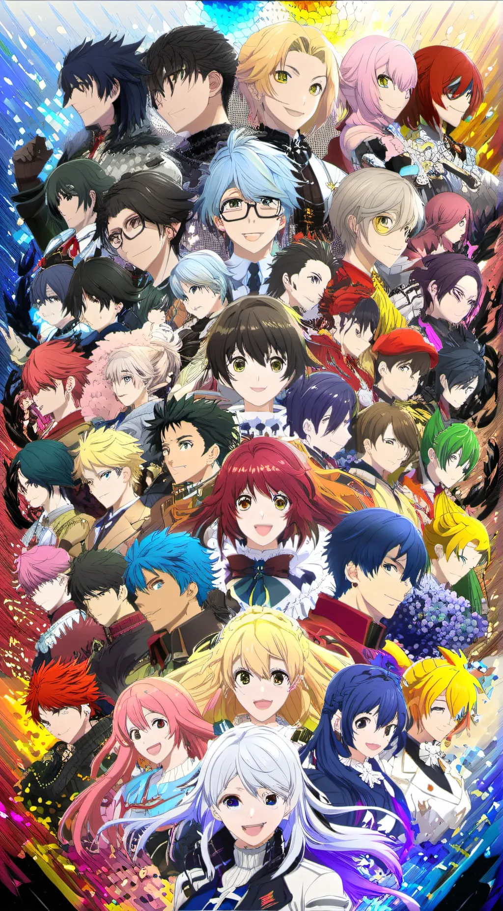 ai character: Anime Crossover  background