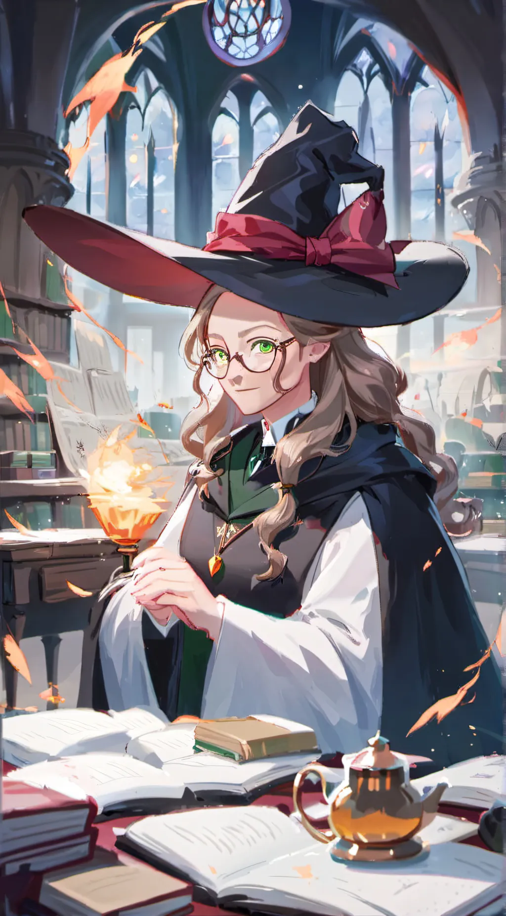 ai character: young McGonagall background