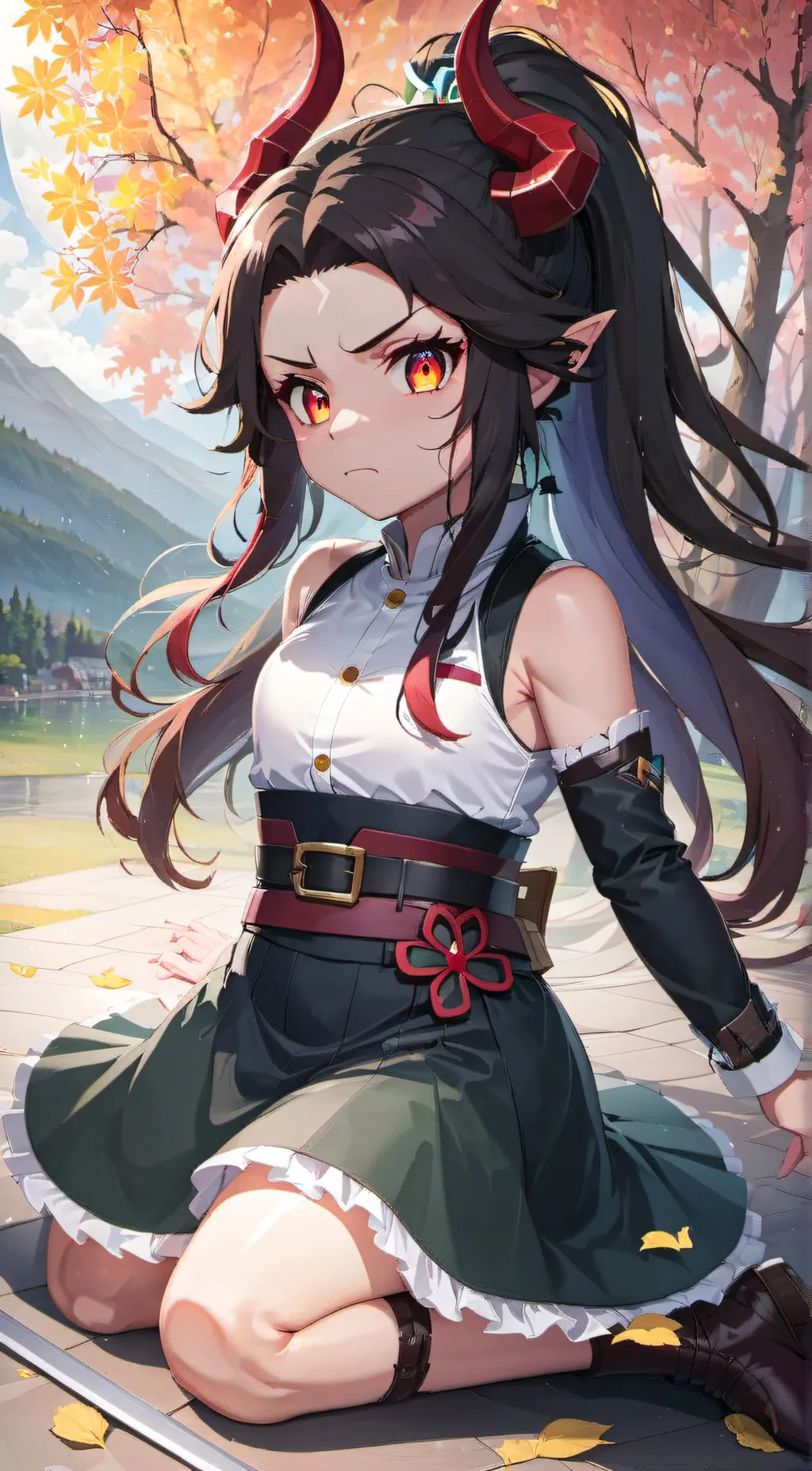 ai character: Leona❤️ background