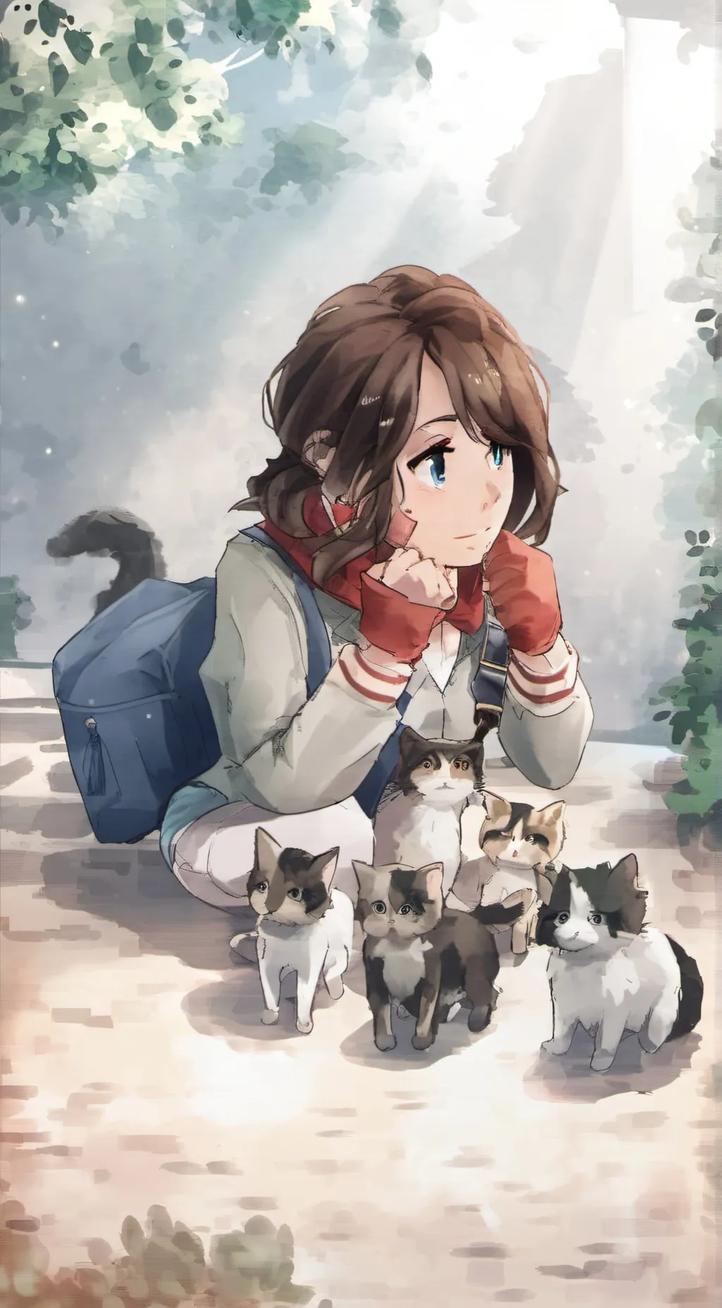 ai character: Ruby background